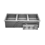 Thumbnail image #1 for Wells (Middleby) MOD-300TDM Built-In Electric Hot Food Well, 3 Full-Size Pans, Wet/Dry, Thermostatic Controls, With Drain