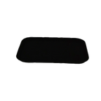 Thumbnail image #1 for Thunder Group PLST1418BL Rectangular Non-Slip Serving Tray, 14 x 18 in, Polypropylene, Black Case of 12
