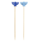 Thumbnail image #1 for TableCraft Products 12176 Decorative Bamboo Menorah Picks, Assorted, 4-1/2-Inch Case of 6
