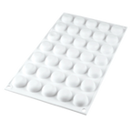 Thumbnail image #1 for JB Prince MA101 Flexible Silicone Stone Mold, 35-Cavity, 1-Inch Diameter, 11-3/4 x 7 Inches