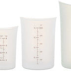Thumbnail image #2 for JB Prince iSi U125 Flexible Silicone Measuring Cup, 1 Cup (8 oz.) Capacity, Heat Resistant