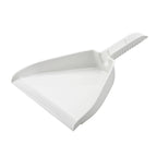 Thumbnail image #1 for Libman Commercial 229 Plastic Dustpan, White, 10"W x 13"H, Ribbed Handle Grip with Hanger Hole Case of 12