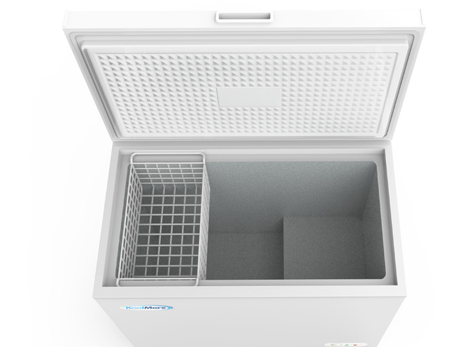 Product image #6 for Koolmore 7 Cu. Ft. Commercial Chest Freezer with Locking Solid Hinged Lid and Casters