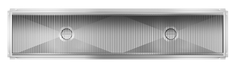 Product image #2 for KoolMore Commercial Floor Trough Drain with 5 Subway-Style Grates and Dual 4-Inch Drain Connections, 108 x 24 Inches