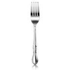 Thumbnail image #1 for New Star Foodservice Inc. 58642 Dinner Fork, 18/0 Stainless Steel, 1.8mm Gauge, Rose Pattern Case of 24 Dozen