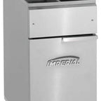 Thumbnail image #5 for Imperial (Middleby) IFS-2525 Gas Floor Fryer, 2 Half-Size Stainless Steel Pots, 25 lb Each, 140,000 BTU, Millivolt Controls