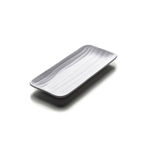 Thumbnail image #1 for G.E.T. Zen - EGS JW5411-W . . White Melamine Rectangular Tray, 11 x 4-5/8 x 1-1/8 in, Wave Design Case of 6