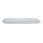 Thumbnail image #2 for Steelite International Creations, Blue Dapple 7068MM300 Rectangular Melamine Serving Tray, 12 x 7.5 in, Blue Dapple 1 Dozen