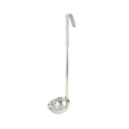Thumbnail image #1 for CAC China SSLD-40GY 4 oz Stainless Steel Ladle, 14-1/8 in, One-Piece, Gray Handle Case of 120