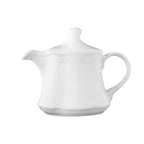 Thumbnail image #1 for Global Tableware Collective Lilien Austria GBBEL41351 Porcelain Teapot with Lid, 11.75 oz., 4.375" x 3.875"