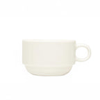 Thumbnail image #1 for Ten Strawberry Street Crism CRISM-9C Stackable Coffee Cup, 6 oz, Creamy White China Case of 24