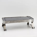 Thumbnail image #1 for Eastern Tabletop Ecoburner EB15314 Waterless GN Chafer Base/Stand, Brushed Stainless Steel, 24 x 17.7 x 4.3 in