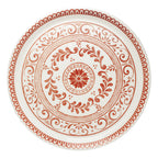 Thumbnail image #2 for Steelite International ZABA A104P800 13" Round Alumina Vitrified Plate, Talara Vida Orange