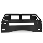Thumbnail image #1 for Eastern Tabletop 32266MB Rectangular All-in-One Chafer Stand, Black-Coated 18/10 Stainless Steel, 23-3/4"W x 16"D x 7"H