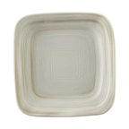 Thumbnail image #1 for G.E.T. Della Terra - EGS D5PLST-OWD . . 5" Irregular Square Melamine Plate, Off-White Case of 6