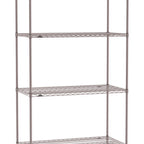 Thumbnail image #1 for Metro Super Erecta SE-3054K4-86-S4 Wire Stationary Starter Wire Shelving Unit, 54"W x 30"D x 86"H, 600 lb. capacity per shelf, 2000 lb. capacity per