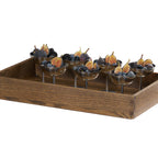 Thumbnail image #1 for Cal-Mil Melrose 23106-12203-136 Rectangular Bakery Display Tray, 12" x 20" x 3"H, for Sydney, Brooklyn & Milo Riser Bases
