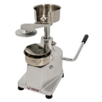 Thumbnail image #2 for American Eagle Food Machinery AE-HP100 Manual Hamburger Press, 4" Diameter, 2–8 oz Portions, Cast Aluminum