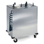 Thumbnail image #1 for Lakeside Manufacturing EASY-GLIDE 6209 Heated Mobile Dish Dispenser, Enclosed, 2 Self-Leveling Tubes, 8-1/4–9-1/8 in Plates