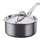 Thumbnail image #1 for JB Prince HESTAN S492 22 Covered Saucepan with Helper Handle, 4 qt, 22 cm