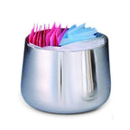 Thumbnail image #1 for Steelite DW Haber, Traditional DW1110 10 oz Stainless Steel Sugar Bowl, Without Cover or Handles