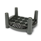 Thumbnail image #1 for Sterno 60279 Stackable Charging Tray for Rechargeable Candle Starter Kit, Black