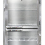 Thumbnail image #2 for Continental Refrigerator Designer Line D1RESNGDHD One-Section Wide Glass-Door Reach-In Refrigerator, Self-Contained, Stainless Steel Front