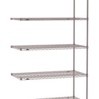 Thumbnail image #1 for Metro Super Erecta SE-2172K4-86-A5 Add-On Wire Shelving Unit, 72"W x 21"D x 86"H, 600 lb. capacity per shelf, 2000 lb. capacity per unit, 1" shelf