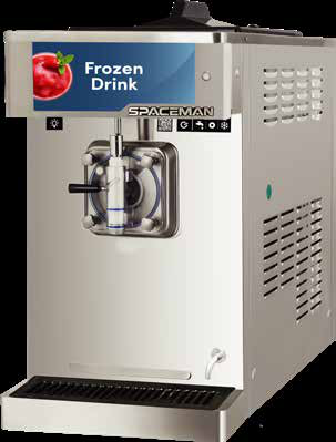 Product image #3 for Spaceman USA 6690-CL High-Output Countertop Gravity-Feed Frozen Drink Machine, 1 Flavor, 208-230V
