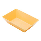 Thumbnail image #1 for Alegacy Foodservice Products 495FT Plastic Food/Boat Tray, 16 oz, Rectangular, Tan, 5-5/8" x 4" x 1-1/2"