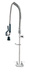 Thumbnail image #2 for Krowne Royal Series Wall-Mount Pre-Rinse Assembly, 35-Inch H, 15-Inch Overhang, 4-Inch Centers