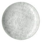 Thumbnail image #1 for Libbey Schonwald, Shabby Chic 9331217-63070 Porcelain Plate, 6-2/3-inch, Round Coupe, Structure Grey