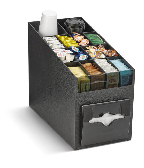 Product image #4 for Vollrath Counter Type Napkin Dispenser/Organizer, 100-Napkin Capacity