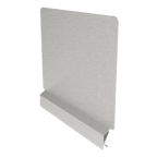 Thumbnail image #1 for GSW USA SP-2018 Fryer Splashguard, 20-1/2"W x 18"H x 1" Thick, Universal Left/Right Mount, 18-Gauge Stainless Steel Case of 10