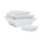 Thumbnail image #1 for G.E.T. Siciliano ML-281-BK Square Melamine Bowl, 2.3 qt, 9 x 2-1/2 in, Black Case of 12