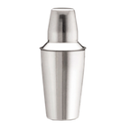 Thumbnail image #1 for TableCraft Products Cash & Carry 377 3-Piece Stainless Steel Cocktail Shaker Set, 28 oz Case of 6