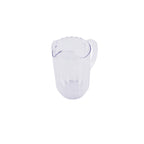 Thumbnail image #1 for CAC China WPBV-48C Water Pitcher, 48 oz., 1-Spout, Polycarbonate, Clear Case of 12