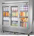 Thumbnail image #5 for True Three-Section Framed Glass Door Reach-In Refrigerator, Self-Contained Bottom Mount