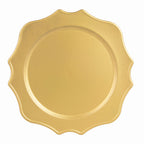 Thumbnail image #1 for Ten Strawberry Street Lacquer LACQ-FRAN-MGLD Round Charger Plate, 13", Fran Matte Gold Case of 24