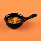 Thumbnail image #2 for G.E.T. Illogical - EGS RFP-2 Melamine Frying Pan Ramekin, 2 oz, Black, 2-3/4" Diameter x 1"H Case of 6