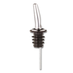 Thumbnail image #1 for Libbey Bar 75285 Free-Flow Tapered Liquor Pourer, 1-1/2-Inch, Stainless Steel, Collarless