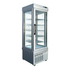 Thumbnail image #1 for GTI Designs Lexus Series - Classic CL44R One-Section Refrigerated Display Case, 26.5"W, Glass Sides, Bottom-Mounted Self-Contained Refrigeration