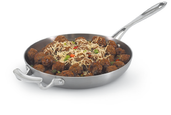 Product image #2 for Vollrath Miramar 10-Inch Induction Ready Sauté Pan, 2.25 Qt