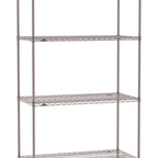 Thumbnail image #1 for Metro Super Erecta SE-2136K4-86-S4 Wire Stationary Starter Wire Shelving Unit, 36"W x 21"D x 86"H, 800 lb. capacity per shelf, 2000 lb. capacity per