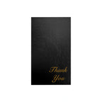 Thumbnail image #1 for Risch 5000H-CRCC-OM THANK YOU Hardback Double-Panel Check Presenter with Credit Card Holder, Gold "Thank You" Imprint, 5 x 9 in Case of 12