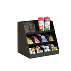 Thumbnail image #1 for Cal-Mil 24068-13 Napkin & Silverware Holder, 10 Compartments, ABS Plastic, Black, 16"W x 12"D x 15"H