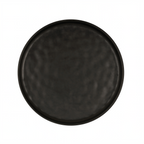 Thumbnail image #2 for Cal-Mil Carmel 24120-10-13 Round Flat Melamine Plate, 10 in, Black Case of 6