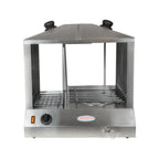 Thumbnail image #1 for Hakka Brothers Corp Hakka food processing FH-01 Side-by-Side Hot Dog Steamer, 200 Hot Dog/48 Bun Capacity, Stainless Steel