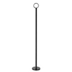 Thumbnail image #1 for New Star Foodservice Inc. 27730 Table Number Card Holder, 18-Inch Stainless Steel Ring Clip, Black Case of 72 Dozen