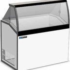 Thumbnail image #6 for Master-Bilt Products DD-46LCG Ice Cream Dipping/Display Merchandiser Freezer, Low Curved Glass, 8 Display/4 Storage 3-Gallon Tubs